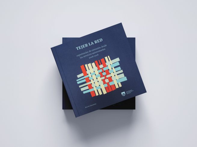 Diseño de libro tejer la red